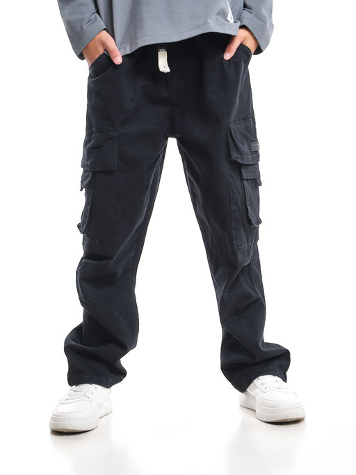 Брюки карго 33-91236 черный - Mini maxi фото 6