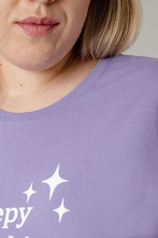 Арт. 9170 Пижама с шортами 52-58 (4 шт) Цвет:сиреневый - Калинка фото 6