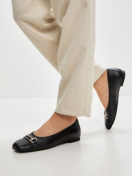 41802001054, Балетки женские, ARGO Натуральная кожа  фото 8