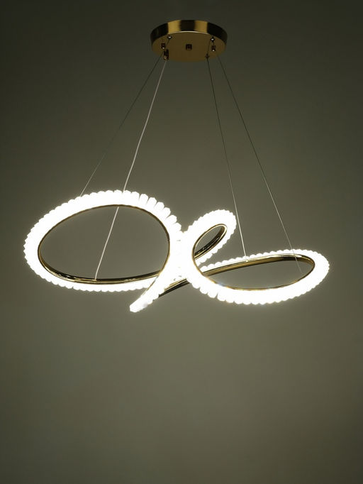 Люстра Bertha 48 Вт LED 4000-6000К золото 60×40×30+120 см