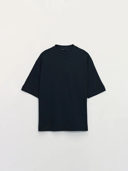 Футболка relax fit из хлопка интерлок / Zarina