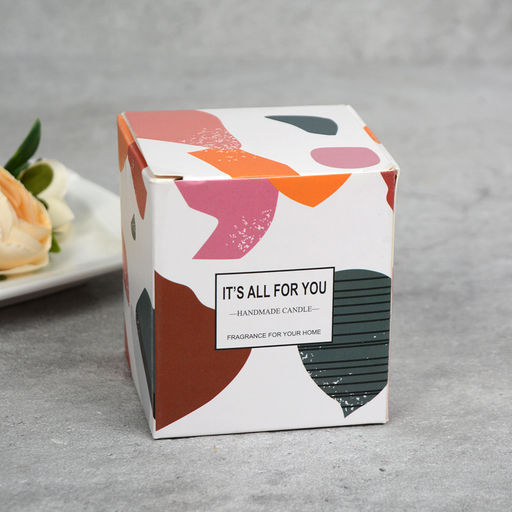 Свеча ароматическая в подсвечнике 7х7 см / B712 /уп 96/ - ГалеонТрейд фото 9