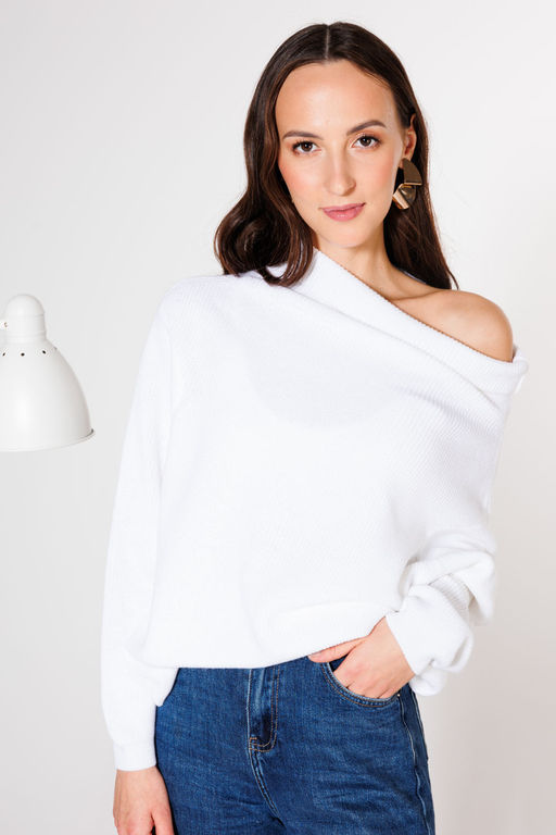 Джемпер KOKOdea 21-029 белый  фото 5