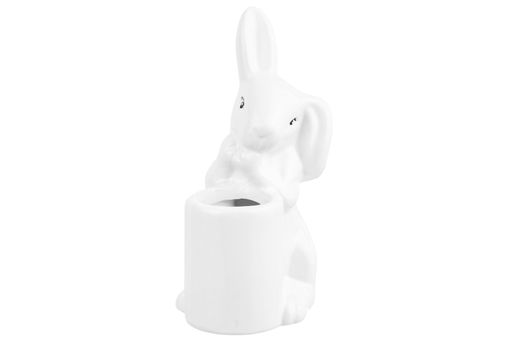 Вазочка п/зубочистки 6,5*4,5*10 см "Зайка" + зубочистки