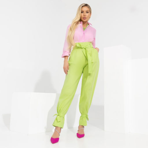 Брюки Выйти за пределы (с поясом) - Charutti фото 5