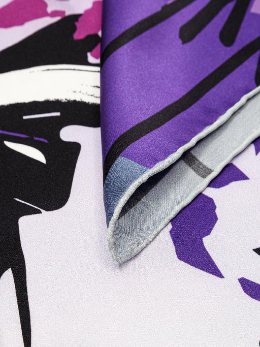 Платок жен. шелк 86х86 SS03-8350-10 - Eleganzza фото 2