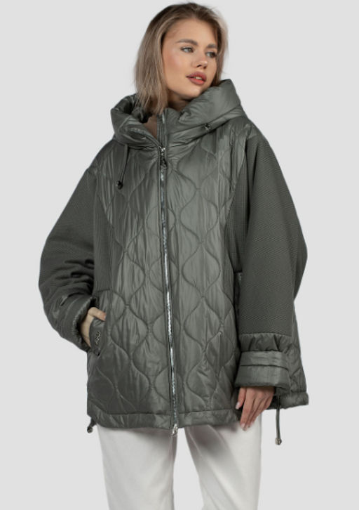04-3001 Куртка женская демисезонная (Холлофайбер 100)