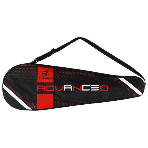 Ракетка для бадминтона BOSHIKA ADVANCED, карбон, в чехле  фото 8