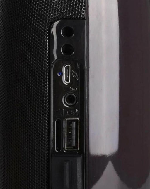 Портативная беспроводная Bluetooth-колонка с подсветкой и музыкой, FM-радио