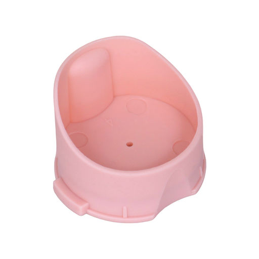 Бутылка для воды, 450 мл, 17.5×10.5 см, с ситечком, розовая