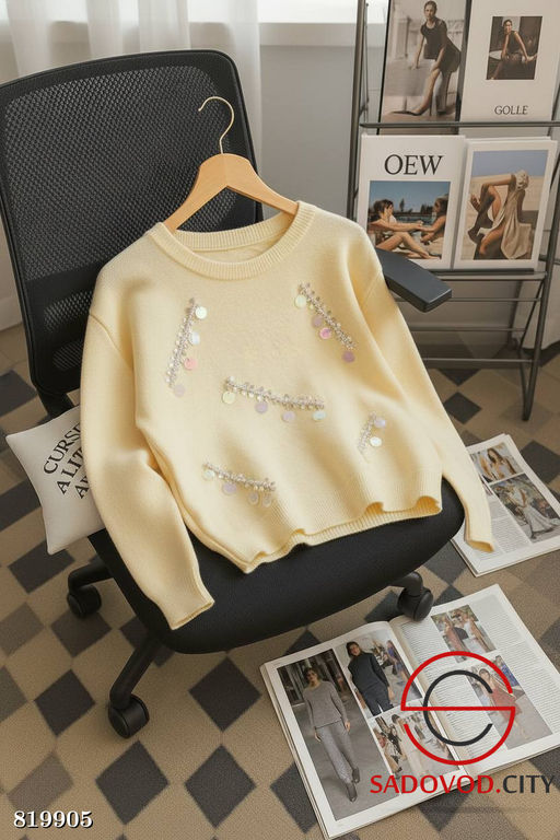 Новогодняя кофта женская