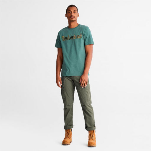Мужские брюки Timberland Cargo Pant Outdoor Relaxed зеленые  фото 3