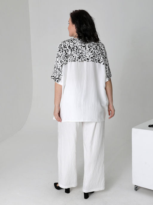 25235 Блуза белый