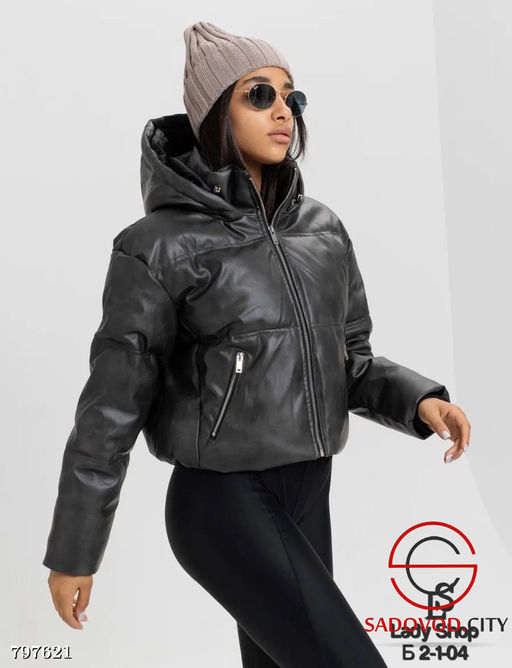 Куртка кожная короткая - Bruno фото 2