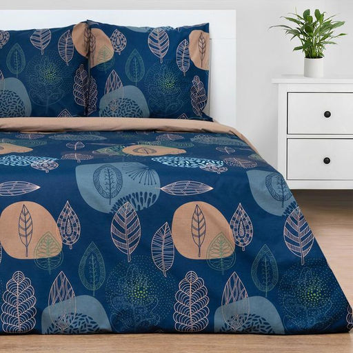 Постельное белье Этель 1.5 сп Leaves (вид 2) 143*215 см,150*214 см, 70*70 см-2 шт  фото 8