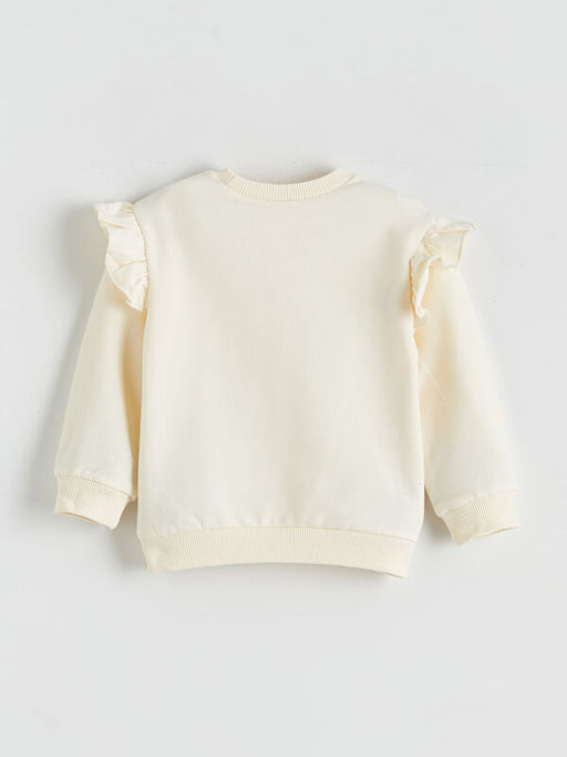 Fiyonk Detayl? K?z Bebek Sweatshirt