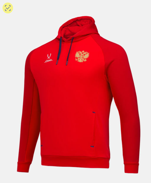 Худи Jogel NATIONAL Cotton Hoodie, красный