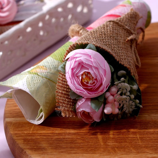 Набор для украшения: топпер С днём рождения 1 шт, кольцо для салфеток 1 шт, МИКС - Страна карнавалия фото 9