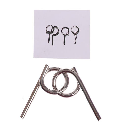 Цена за 12 шт. Головоломка металлическая «Вжух! И готово», МИКС, в шоубоксе