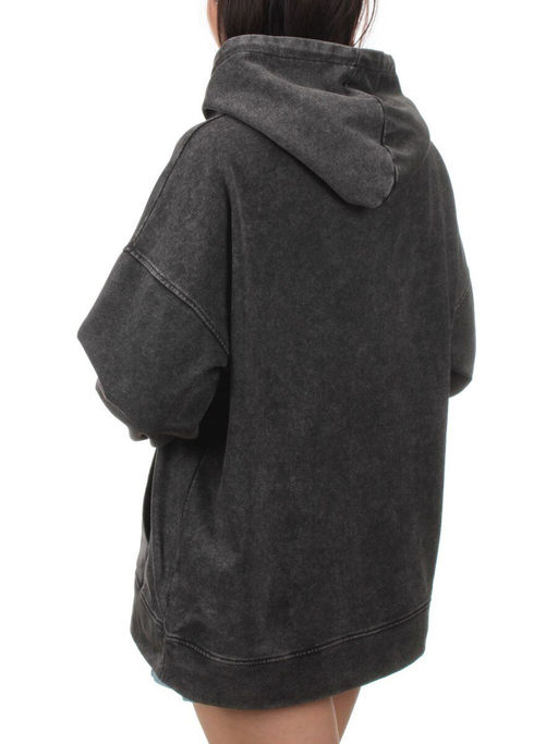 87125 DK. GRAY Худи женское (90% хлопок, 10% полиэстер)