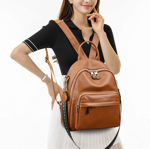 Bags Рюкзак женский / кожа / 011721 фото 14