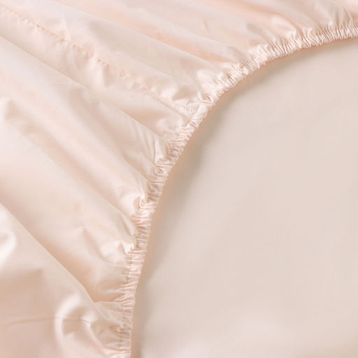 Простыня на резинке Этель Pearl 200*200+30 см , 100% хлопок, перкаль (300 нитей)  фото 2