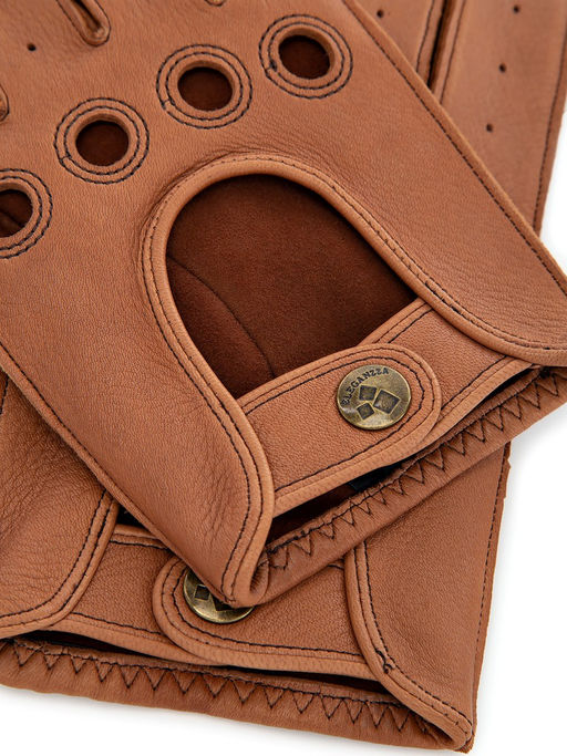 Перчатки мужские б/п OS899 camel - Eleganzza фото 3