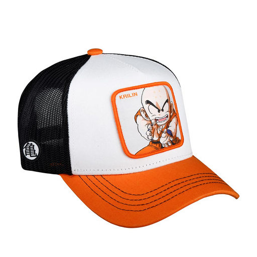 Бейсболка CAPSLAB арт. CL/DB2/1/KRI Dragon Ball Krillin (белый / оранжевый) фото 2
