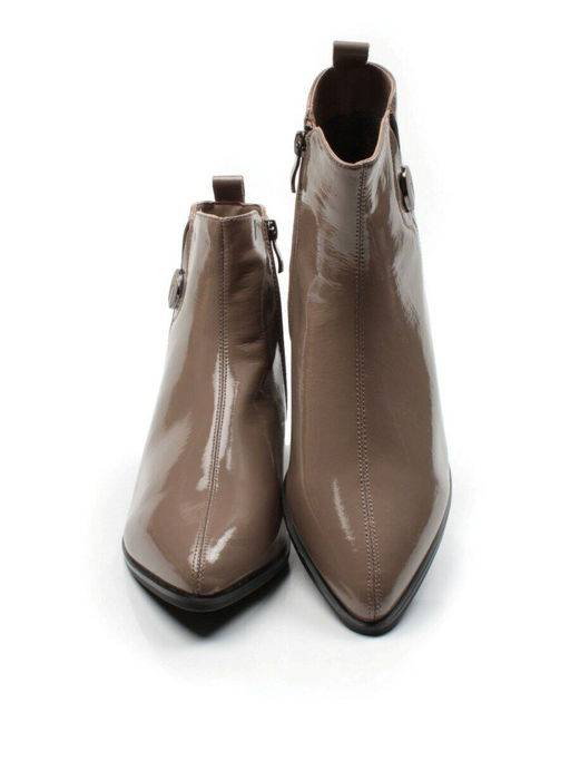 01-PCG265-2 DK.BEIGE Ботинки демисезонные женские (натуральная кожа, байка) - Фабричный китай фото 10