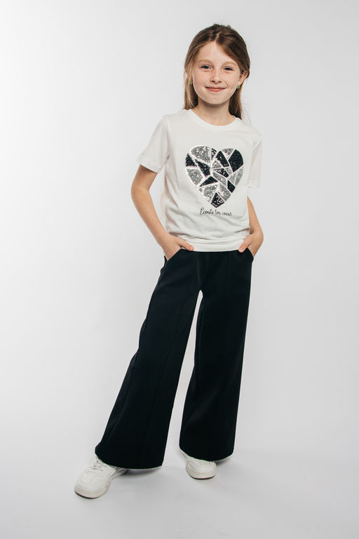 Футболка для девочки 51298 Молочный* 705 Lets go - Let's go фото 21