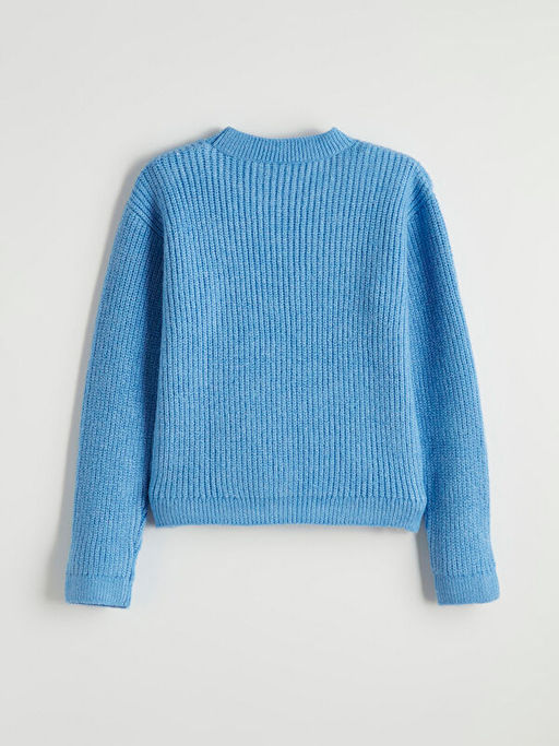 Fiyonk Detayl? K?z ?ocuk Triko Kazak