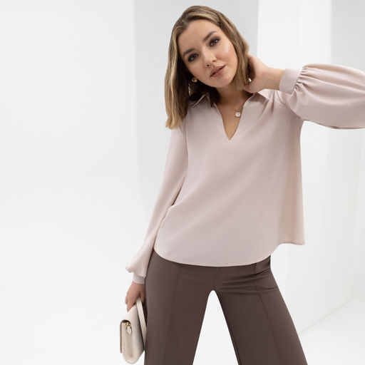 Блуза Личные границы (нежный беж) - Charutti фото 2