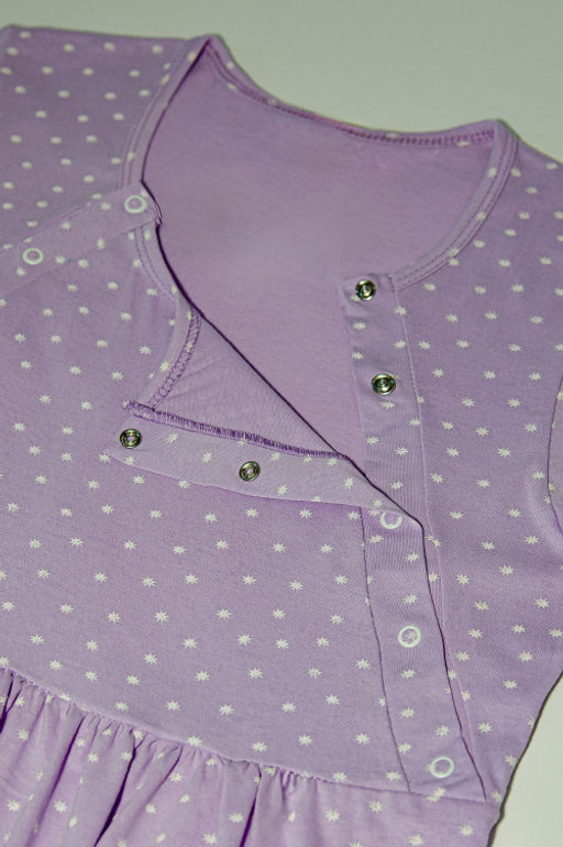 Арт. 2607 Ночная сорочка с кор. рукавом Цвет:ассорти - Калинка фото 5