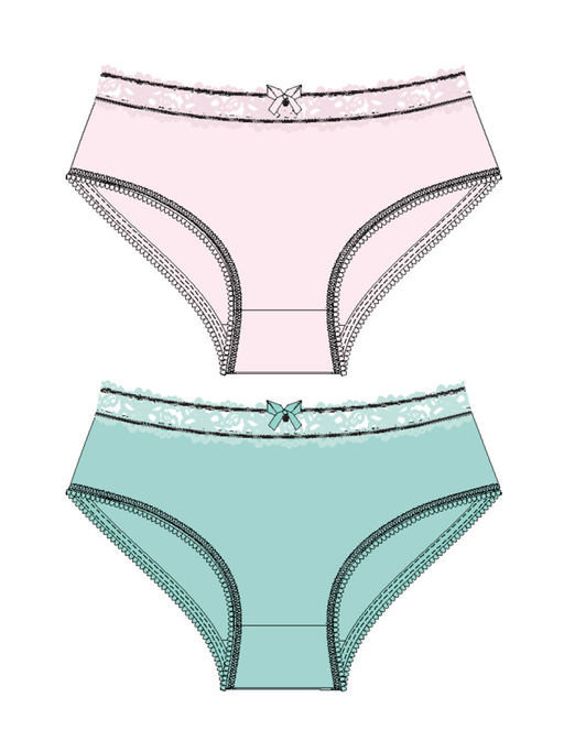 PlayToday / Трусы для девочки, 2 шт в комплекте