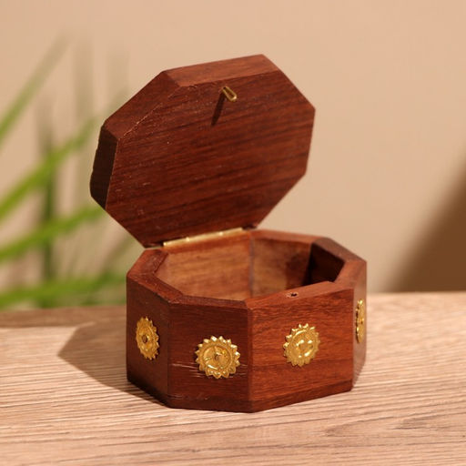 Шкатулка «Сани», 6×5×4 см, дерево шишам