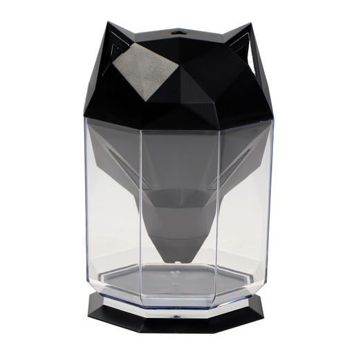 Увлажнитель воздуха Luazon HM-12 «Волк», ультразвуковой, 650 мл, 2 Вт, погружной, USB, чёрный