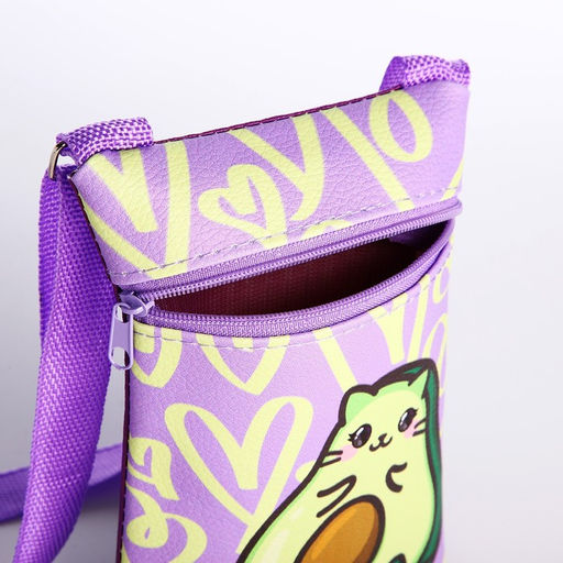 Подарочный набор для девочки AVOmeow, сумка, значок