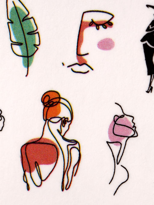 Цена за 6 шт. Слайдеры для ногтей Нежный образ, разноцветные - Qf фото 5