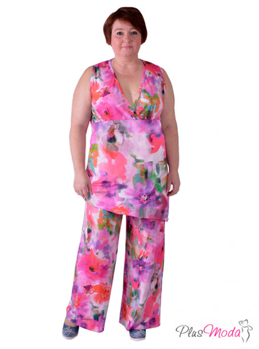 Туника Модель №433 размеры 44-80 - Plusmoda фото 3