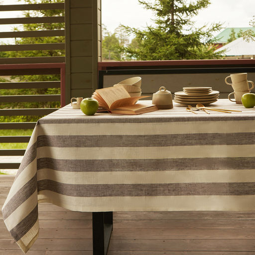 Скатерть SL HOME Strictly, 250×140 см, лён 100%, 260 г/м²