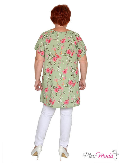 Туника Модель №1452 размеры 44-84 - Plusmoda фото 2
