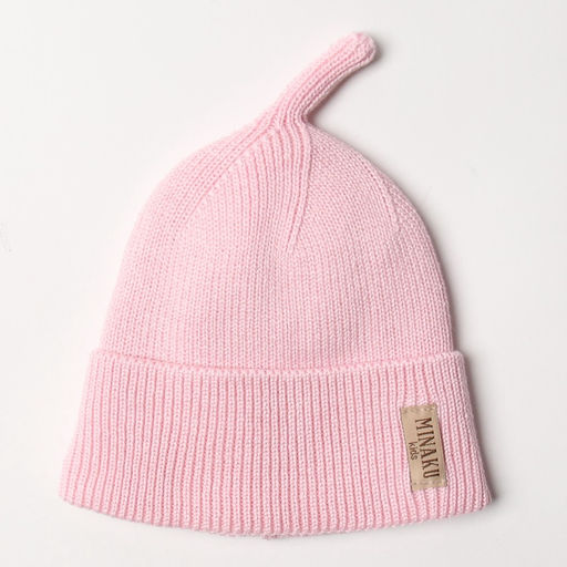 Шапка детская MINAKU, розовая, размер 44-46 (9 мес. -1 год)