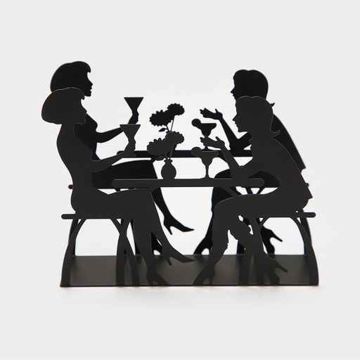 Салфетница «Посиделки», 14.5×5×12 см, МИКС