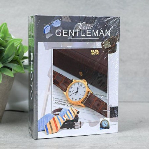 Фотоальбом 100 фото 10х15 Джентльмен / 9556 /уп 96/ (Бордовый) - Галеонтрейд фото 3