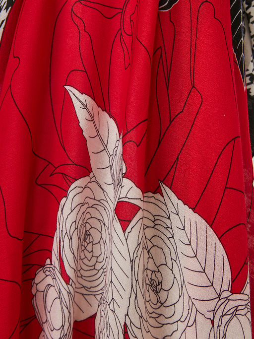 Большой, мягкий, тонкий и очень нежный двусторонний палантин - Tantino фото 7