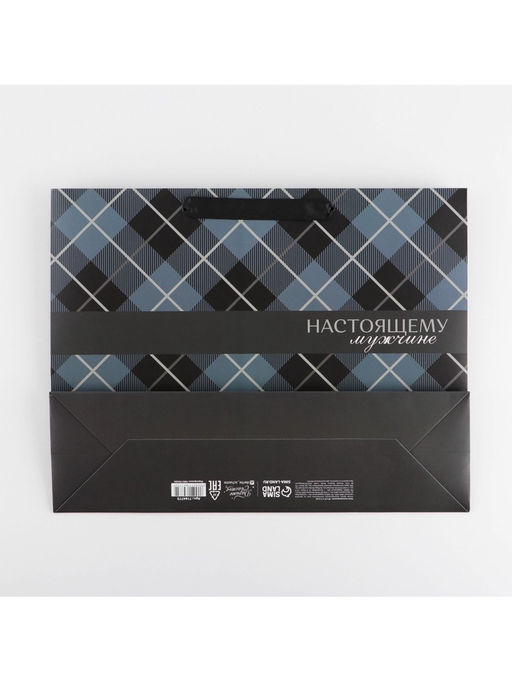 Пакет подарочный ламинированный, упаковка, Man, L 40?31?11.5 см