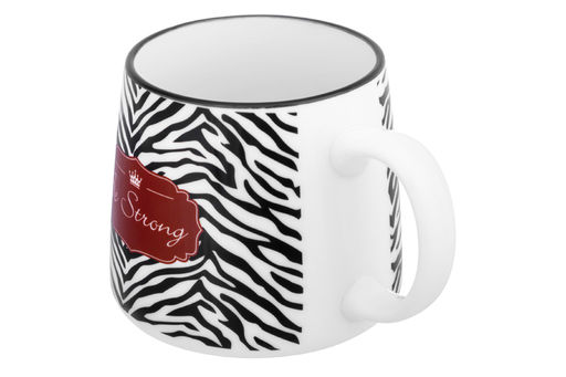Кружка 340 мл 13*9,5*9 см Сафари: зебра NEW BONE CHINA - Elan gallery фото 4