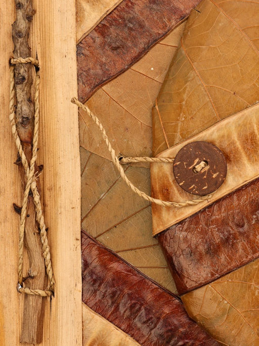 Блокнотик «Тропики», 48 листов, 13×16×2 см, бежево-коричневый