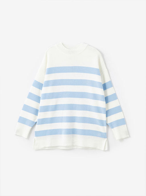 Bisiklet Yaka Kad?n Triko Kazak