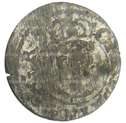 Солид 1653 года Шведская оккупация Риги  королева Кристина